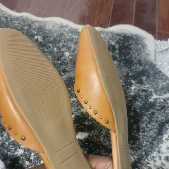 Maurices Brown Studded Women's Flats - Picture 3 of 5